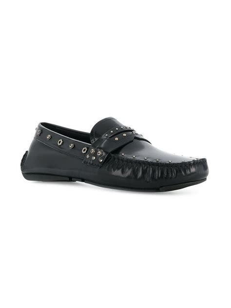 versace designer loafers